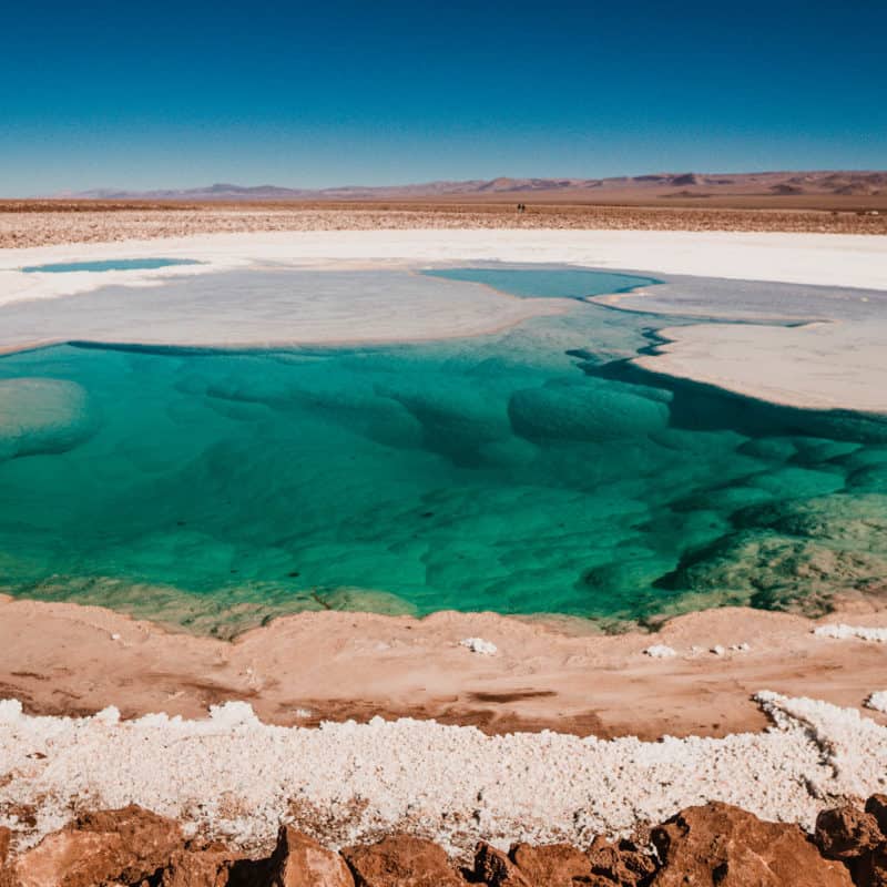 Lagunas Escondidas de Baltinache - Deserto do Atacama, Chile | Foto: Robson Franzoi