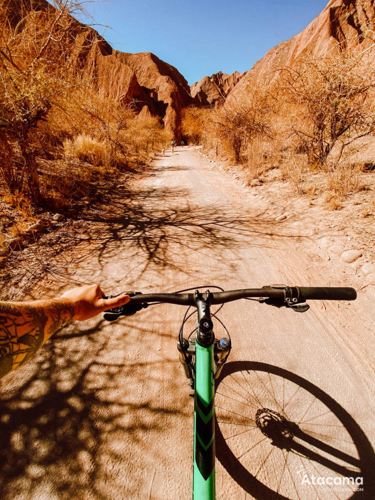 Passeio de Bicicleta no Deserto do Atacama - Bike na Garganta del Diablo